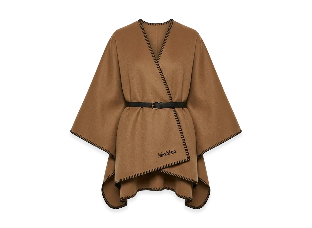 Max Mara Women's Colomba Cape "Brown"