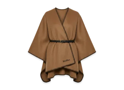 Max Mara Women's Colomba Cape "Brown"