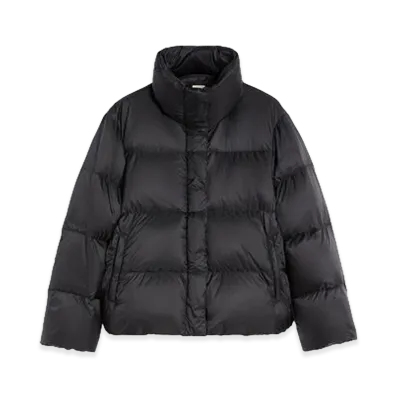 Max Mara Women's SEICA Water-Repellent Down "Black"
