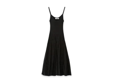 MIU MIU Women's Dress with Logo "Black"
