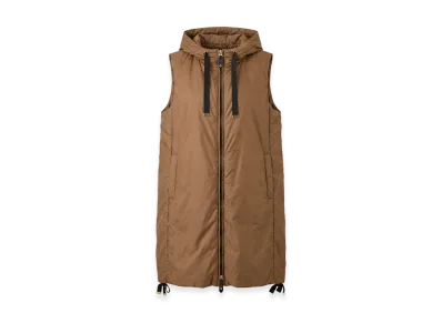 Max Mara the Cube Women's The Cube Greengi Hooded Gilet "Caramel"