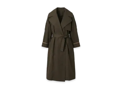 Max Mara the Cube Women's The Cube Utrench Oversize Trench Coat "Green"