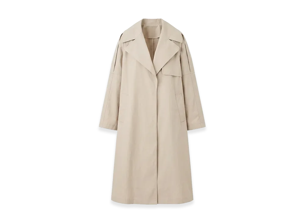 Max Mara the Cube Women's The Cube Utrench Oversize Trench Coat "Natural"