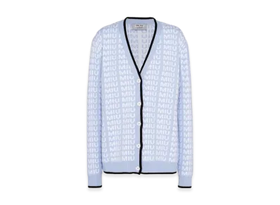 MIU MIU Women's Wool Cardigan "Astro"