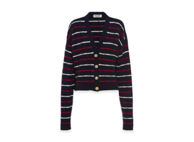 MIU MIU Women's Cashmere Cardigan "Blue"