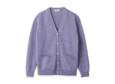 MIU MIU Women's Wool and Cashmere Cardigan "Wisteria"