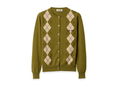 MIU MIU Cashmere Knit Cardigan "Fern"