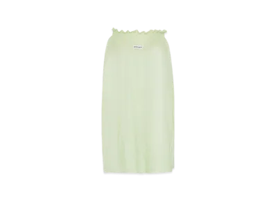 MIU MIU Women's Nylon Skirt "Lime Green"
