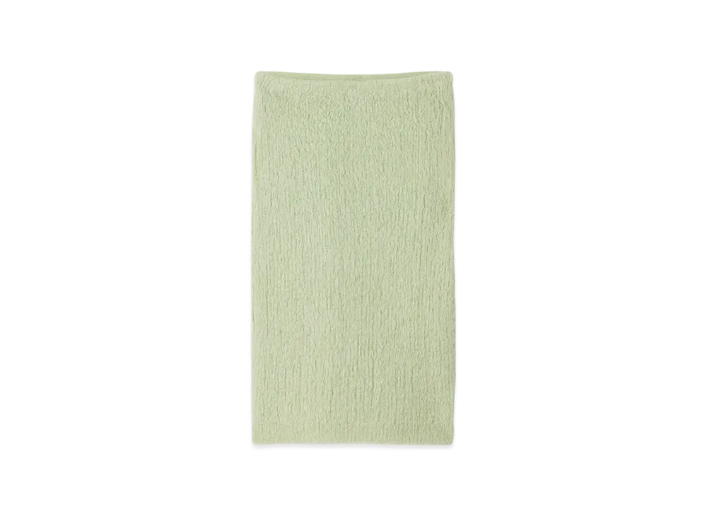 MIU MIU Women's Mohair Pencil Skirt "Jade Green"