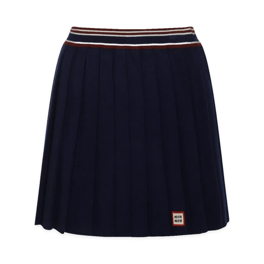 MIU MIU Women's Skirts "Blue"