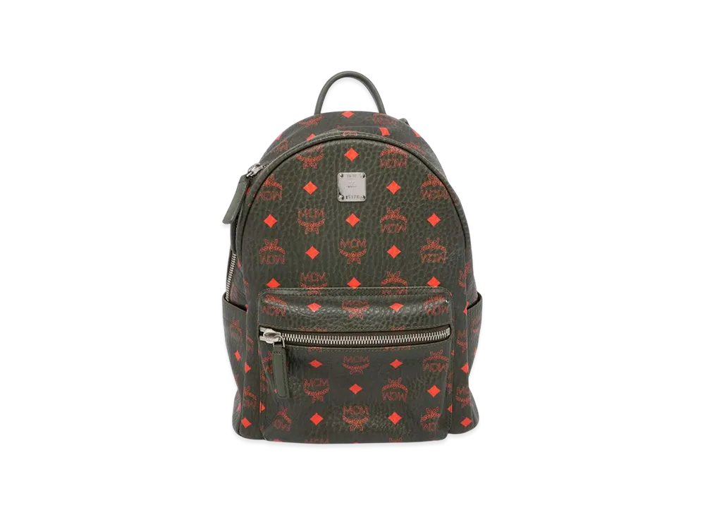 エムシーエム MMK 9AVE レザー バックパック "カーキ"