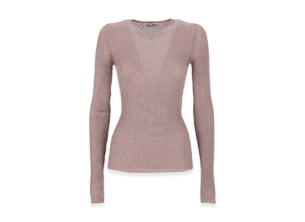 MIU MIU Women's Sweaters "Pink"