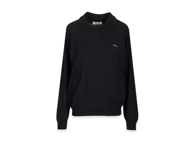 MIU MIU Women's Wool Sweater "Midnight blue"