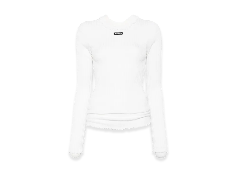 MIU MIU Women's Sweaters "White"