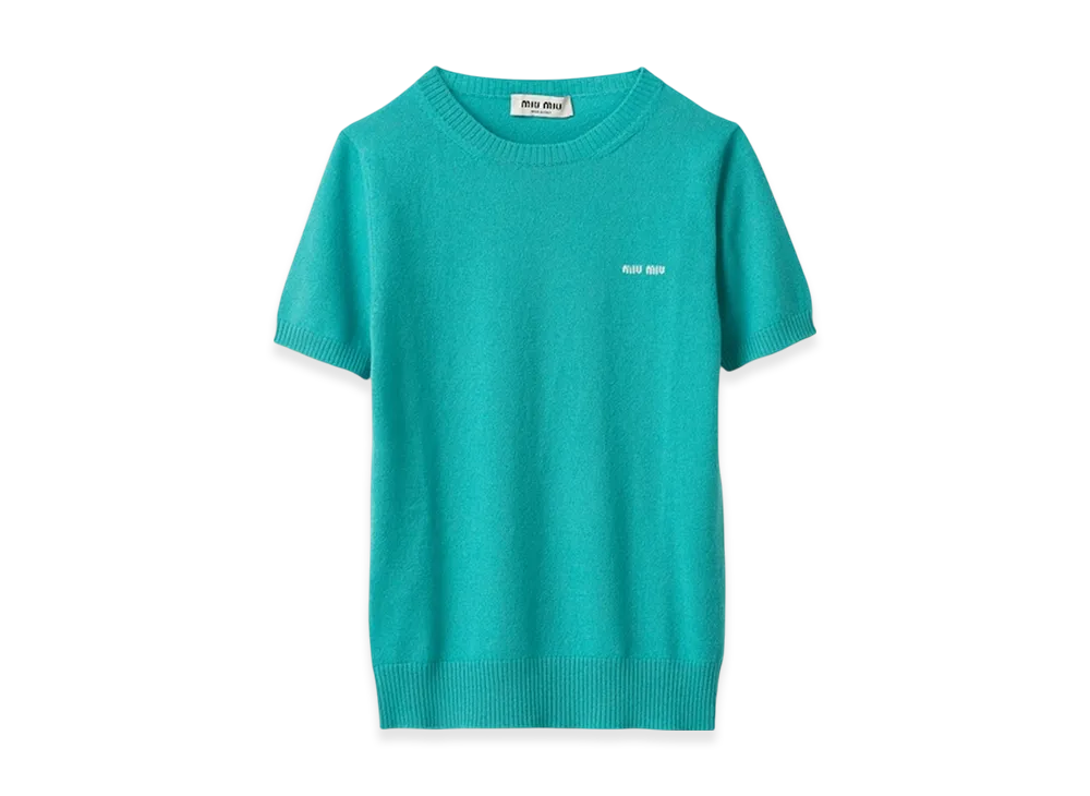 MIU MIU Women's Cashmere Sweater "Tobacco"