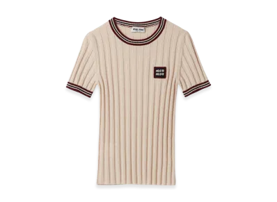 MIU MIU Cashmere Sweater "Natural"