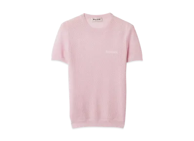 MIUMIU Women's Cashmere Sweater "Pink"