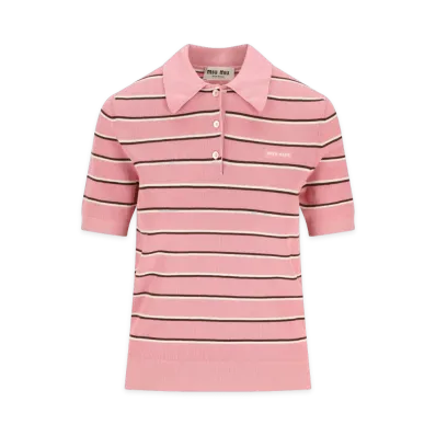 MIU MIU Women's Polo "Pink"