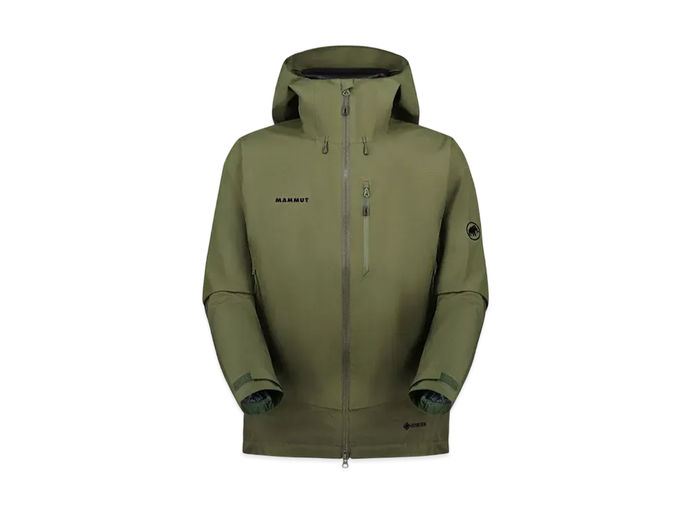 MAMMUT Ayako Pro 2.0 Hard Shell Hooded Jacket Asian Fit "Dark Marsh"