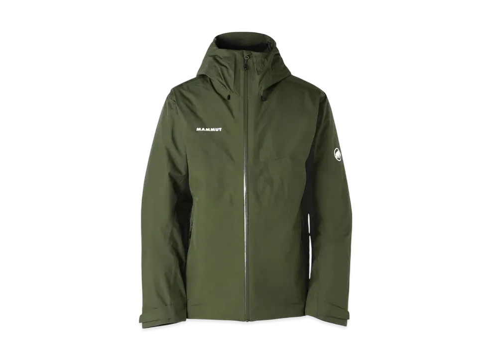 MAMMUT Convey 3 in 1 Hard Shell Hooded Jacket Asian Fit "Dark Marsh"