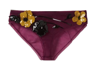 MIU MIU Women's Nylon Panties "Mauve"