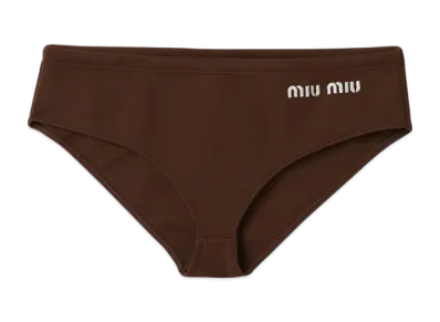 MIU MIU Swimsuit "Brown"