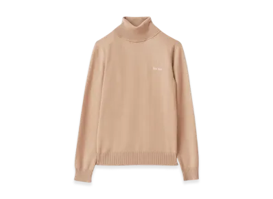 MIU MIU Women's Cashmere Turtleneck Sweater "Albino White"