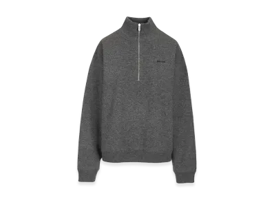 MIU MIU Women's Cashmere And Jersey Zip-Up Sweater "Gray"
