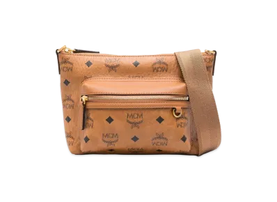 MCM Women's 'Viestos' Small Crossbody Bag "Brown"