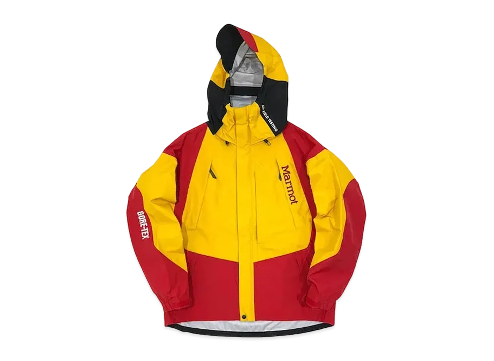 STABRIDGE x Marmot GORE-TEX 3L Alpinist Jacket "Gold/Team Red"