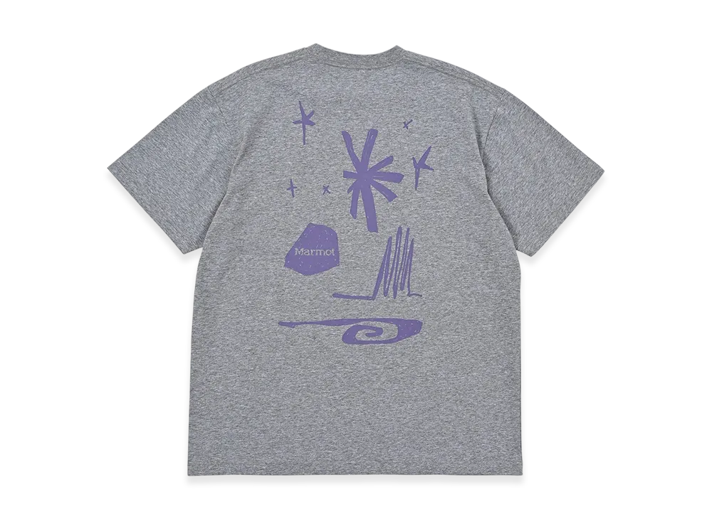Marmot Blessings Of Nature T-Shirt "Heather Gray"
