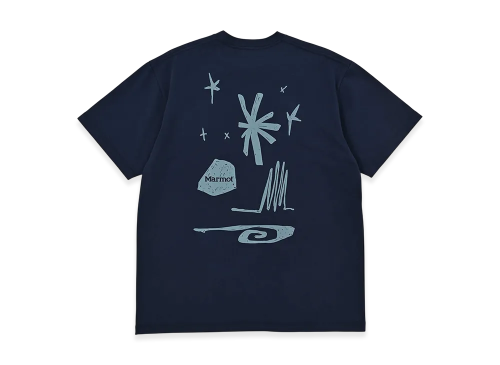 Marmot Blessings Of Nature T-Shirt "Navy"