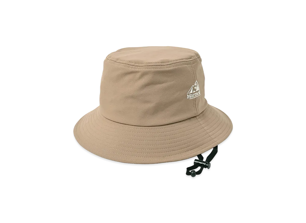 Marmot Classic Logo Nylon Bucket Hat "Coffee"
