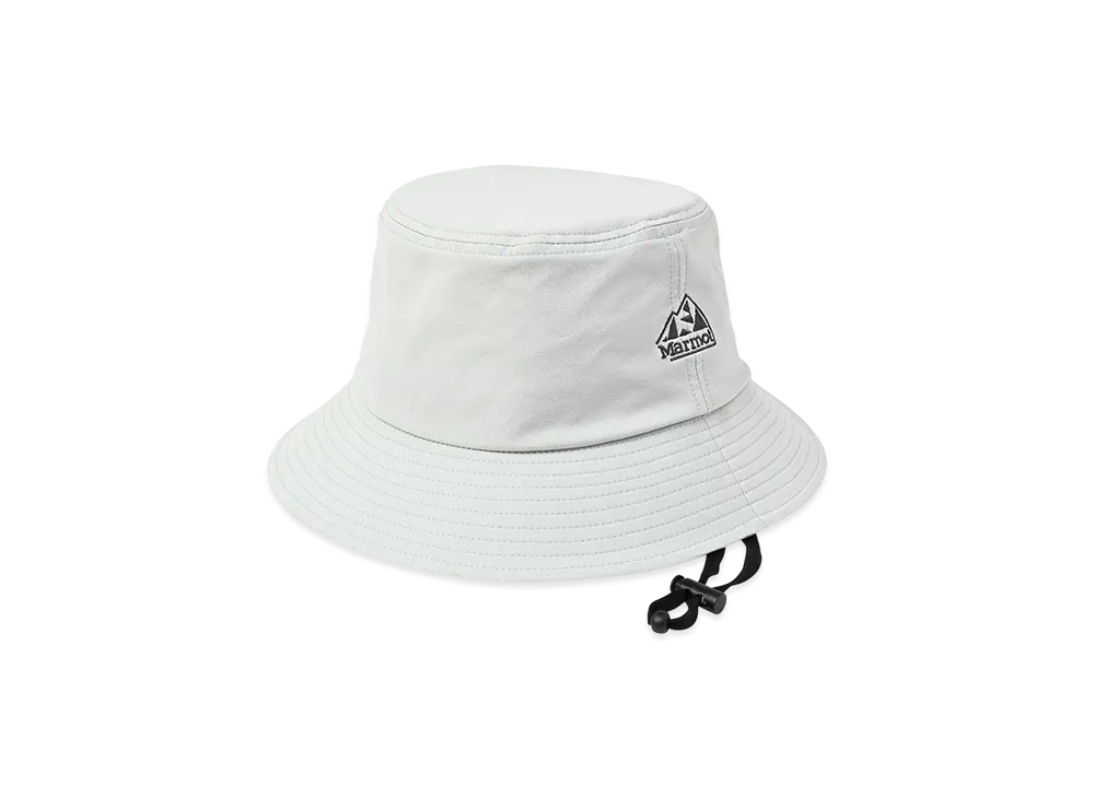 Marmot Classic Logo Nylon Bucket Hat "Ash Gray"