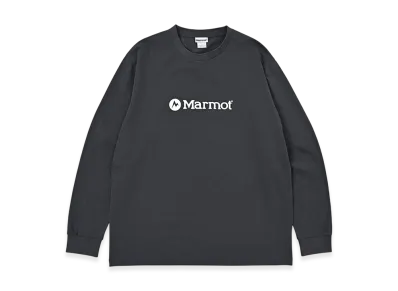 Marmot Logo L/S T-Shirt "Black"