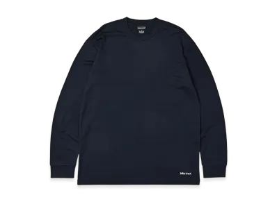 Marmot Merino Wool L/S Tee "Navy"