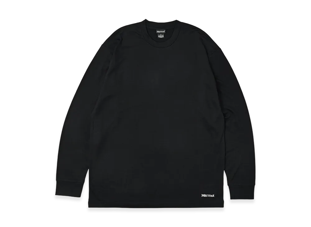 Marmot Merino Wool L/S Tee "Black"