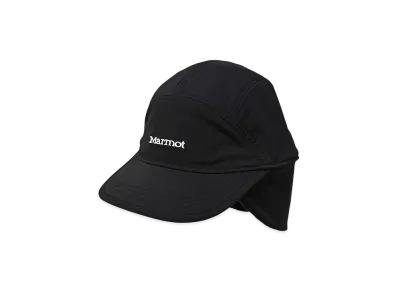 Marmot Nylon Fleece Ear Flap Cap "Black"