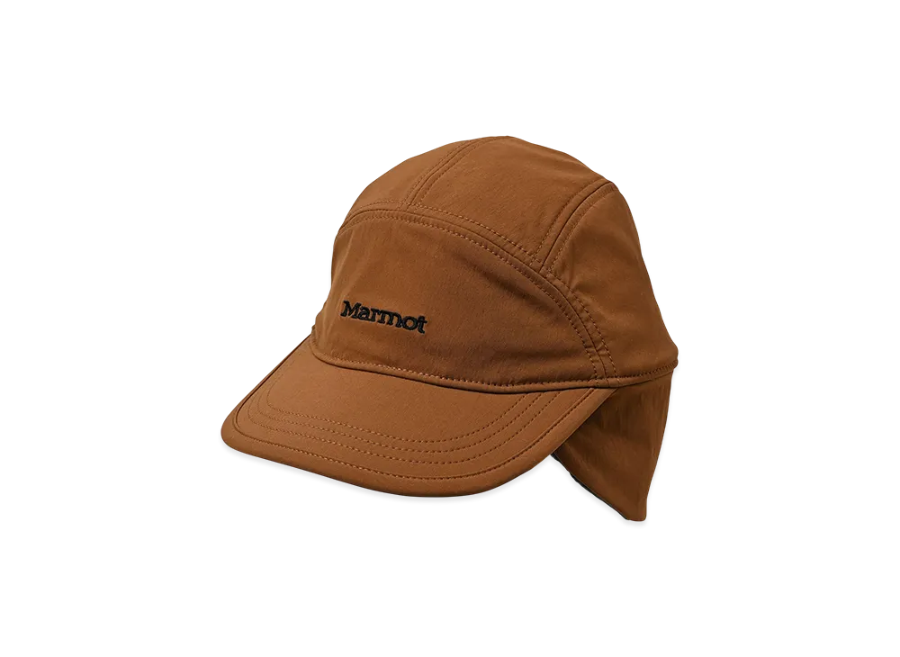 Marmot Nylon Fleece Ear Flap Cap "Brown"