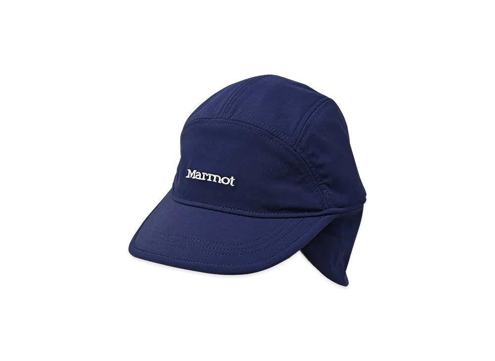 Marmot Nylon Fleece Ear Flap Cap "Navy"