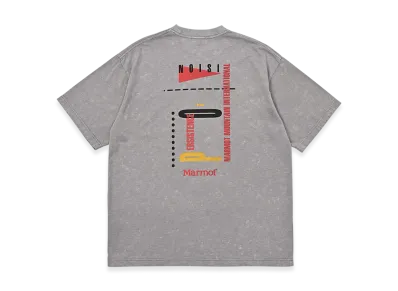 Marmot Piece Dyeing S/S T-Shirt "Heather Gray"