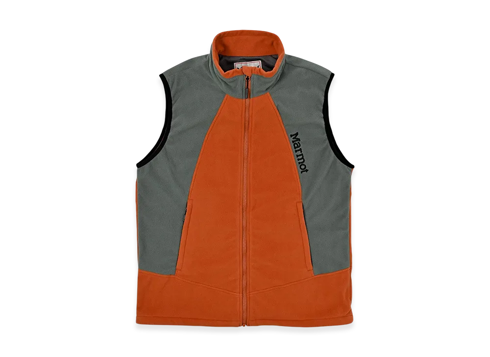 Marmot Polarlite Fleece Vest "Pumpkin/Khaki"