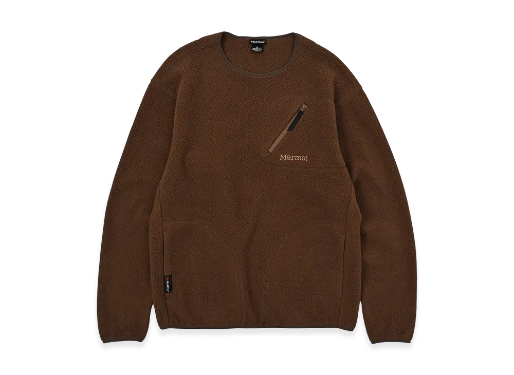 Marmot Polartec Compass Fleece Pullover Pro "Coffee"
