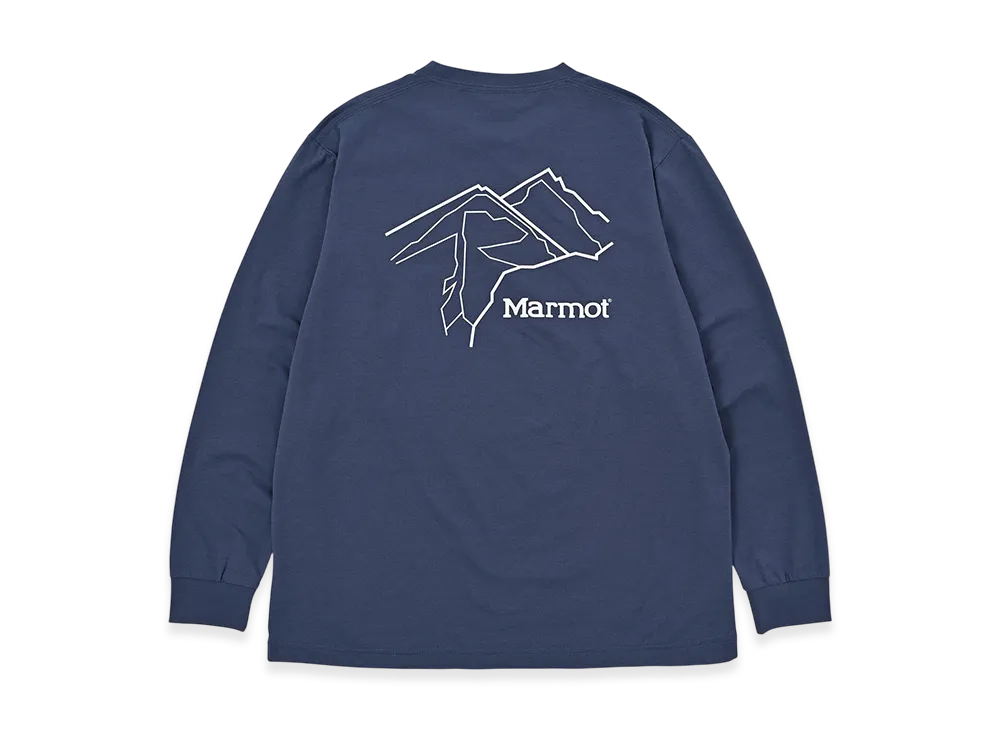 Marmot Sacred Mt. L/S T-Shirt "Indigo"
