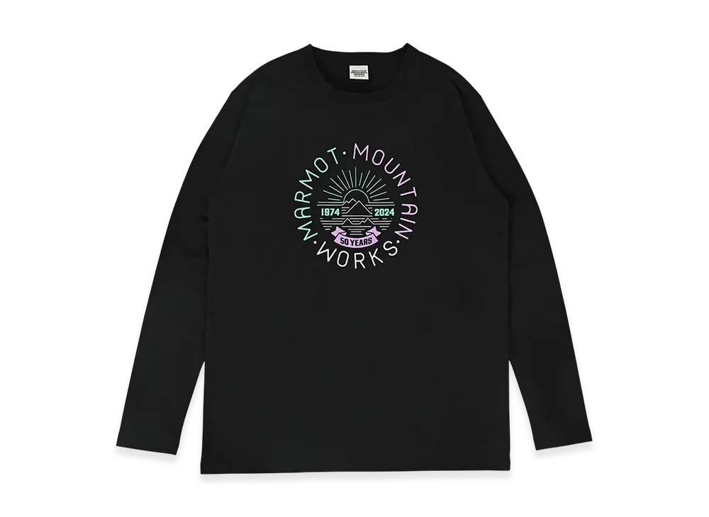 Marmot Women's 50Th Anniversary Stamp-T "Black"