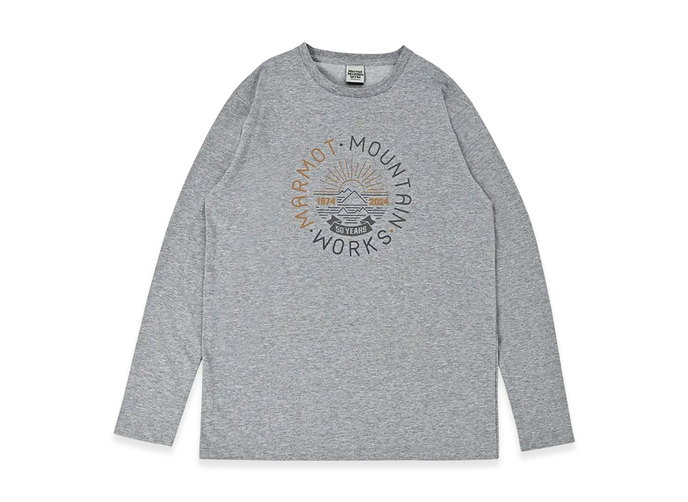 Marmot Women's 50Th Anniversary Stamp-T "Heather Gray"