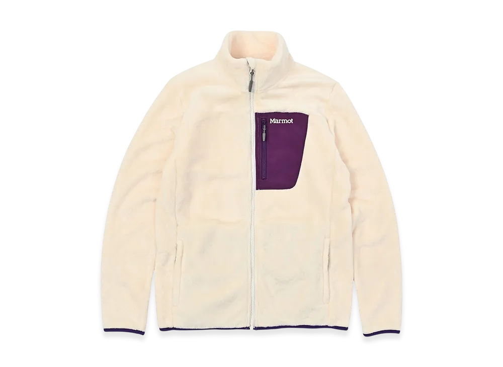 Marmot Women's Balmy Fleece Jacket "Ivory"