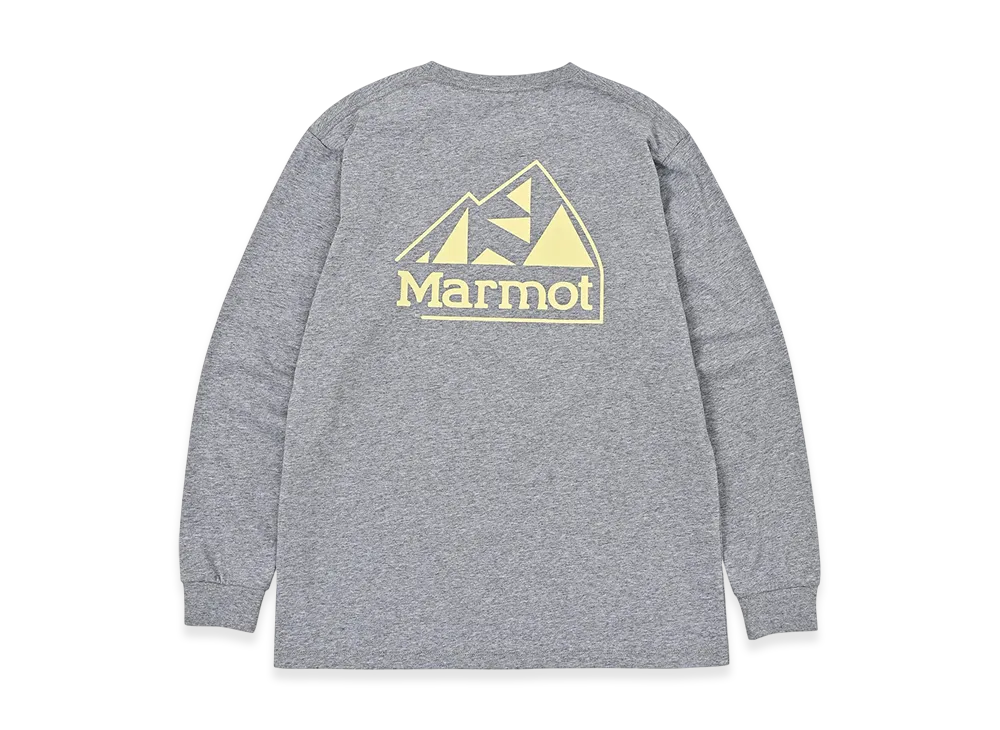 Marmot Women's Classic Logo L/S T-Shirt "Heather Gray"