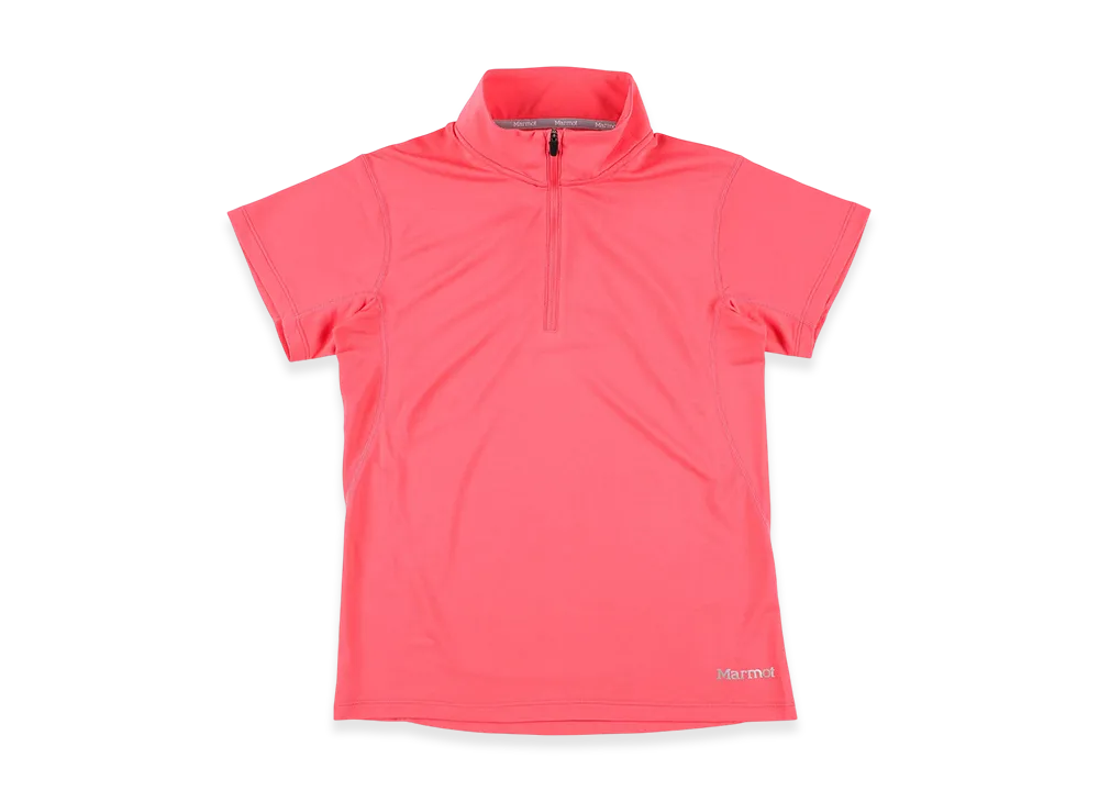 Marmot Women's Climb Skin Half Zip S/S "Pink"