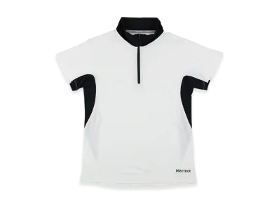Marmot Women's Climb Skin Half Zip S/S "White/Black"